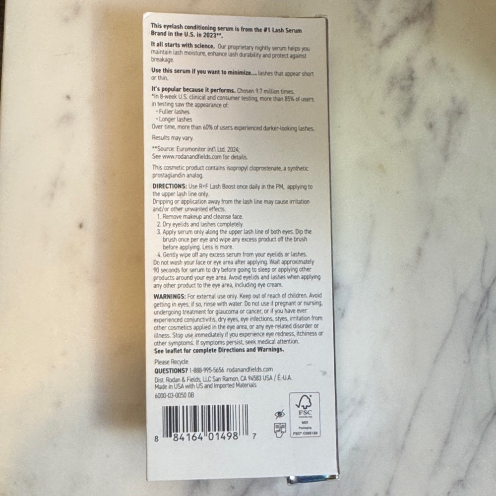 NWOT Rodan + Fields Lash Boost - Picture 5 of 7